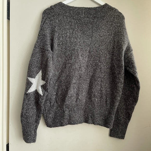Hem & Thread Star Two Tone Cardigan NWT - Picture 7 of 9